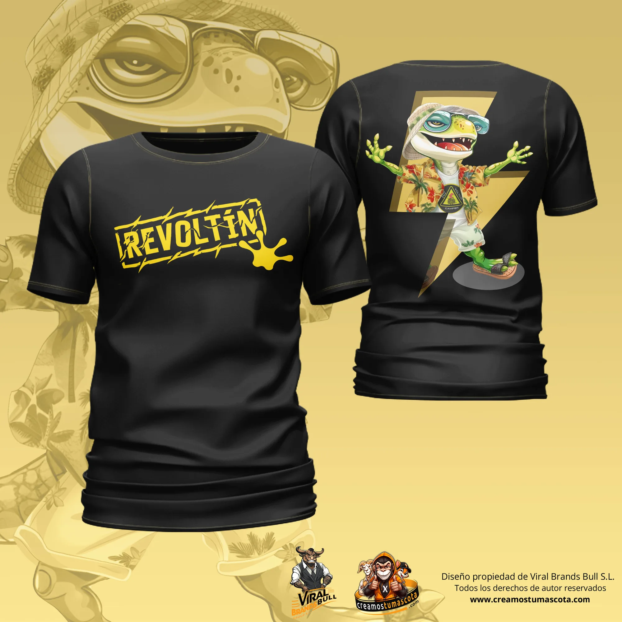camisa 12 voltios